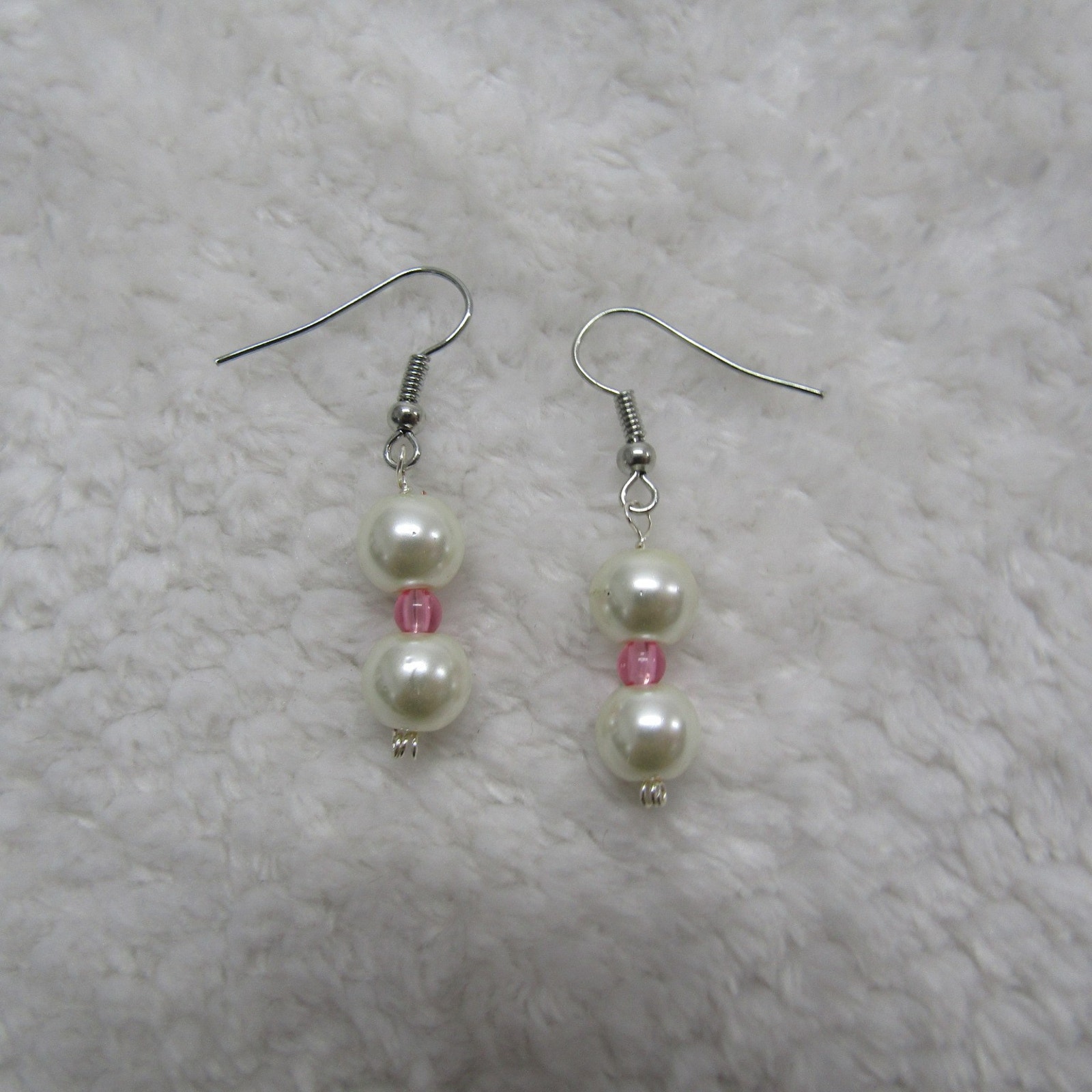 Pink White Pearl Drop Fashion Earrings For Women Teen Her Gift Holiday Casualea 9$